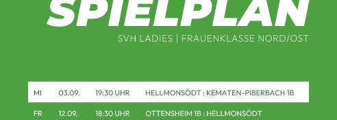 Spielplan SVH Ladies Herbst 2025